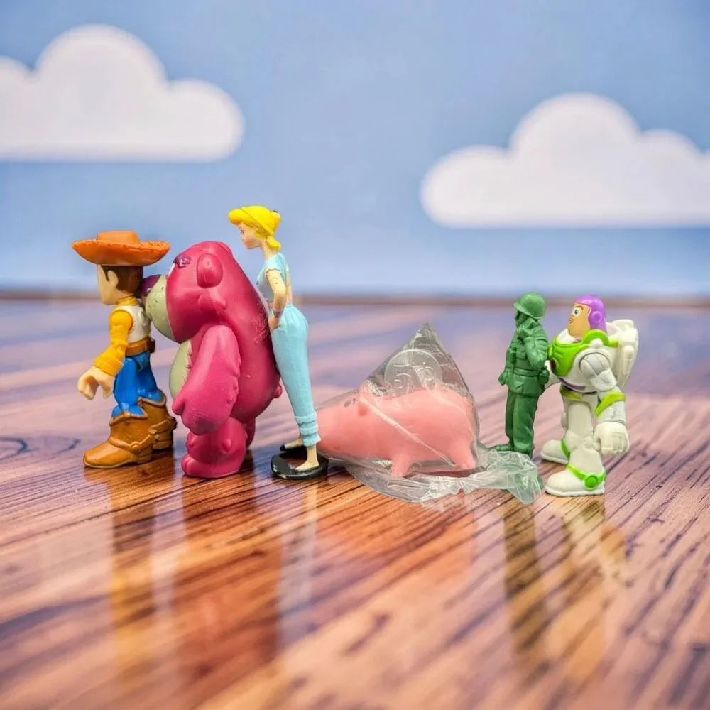 Disney Woody Buzz Lightyear Bo Peep Lotso Green Army Man Hamm Figures A70